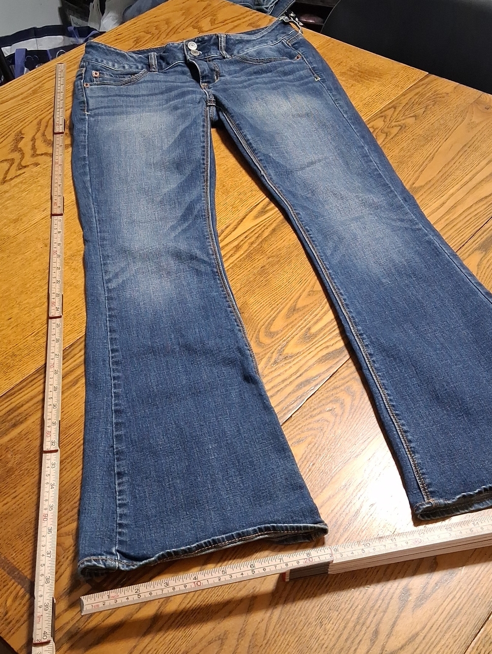 SOLD   SOLD    Jeans Womens  ARTIST SUPER STRETCH KICK BOOT DENIM Flare Used